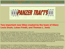 Tablet Screenshot of panzertracts.com